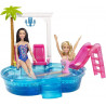 Barbie Glam Pool Piscina con Accessori