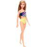 Barbie in Spiaggia con Costume da Bagno Playset