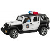 Bruder 02526 Jeep Wrangler Polizia con Personaggio incluso