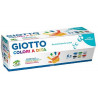 Giotto 534100 6 Barattoli di Tempera a Dita 100 ml