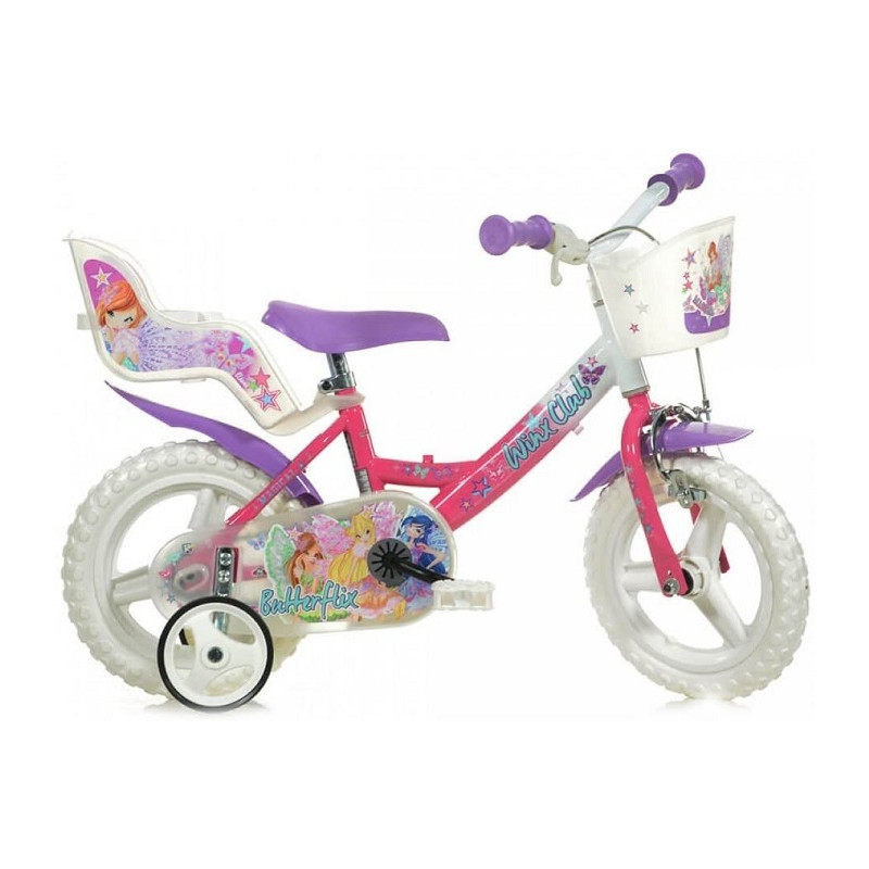 Dino Bikes Bici Bicicletta Winx Taglia 12 per Bambina 3-5 anni