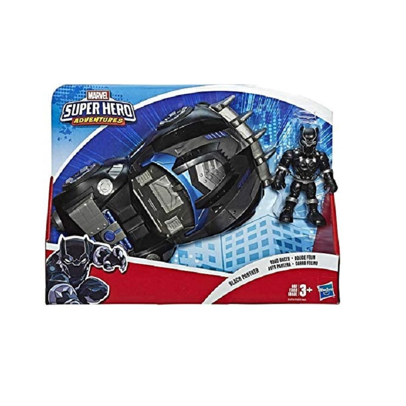 Hasbro Super Hero Adventures Personaggio Mini Mighties Black Panther 13 cm
