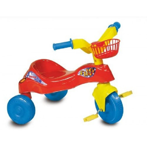 Biemme Triciclo Flash Rosso per Bambini 2+