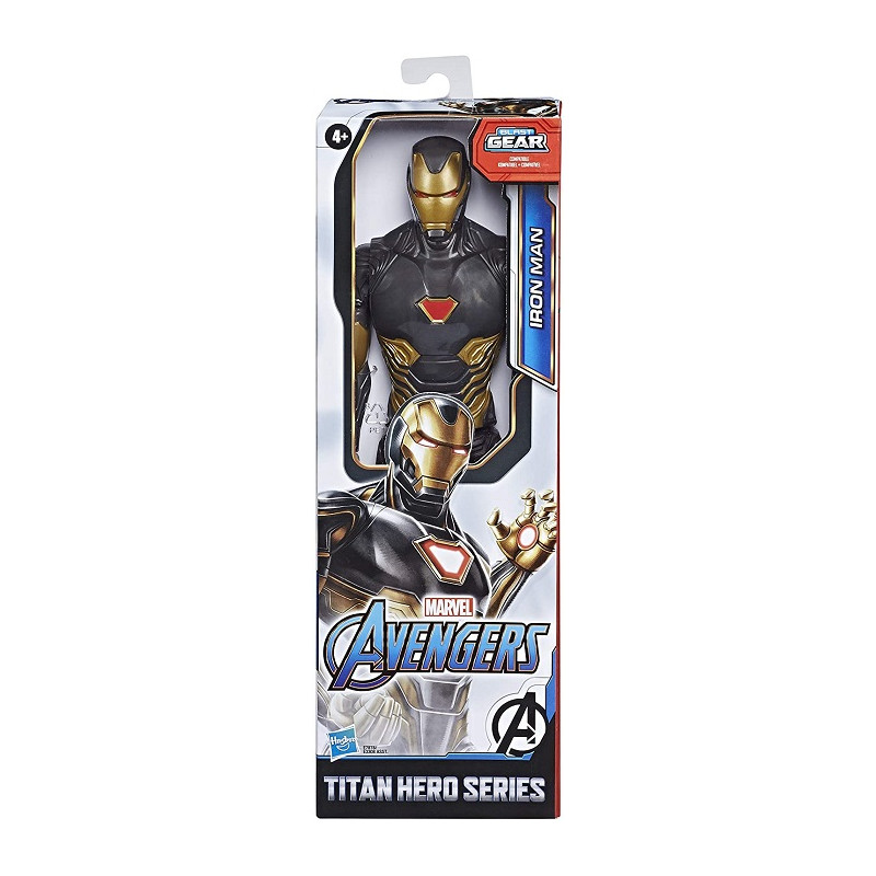 Marvel Avengers Iron Man 30 cm con Blaster Titan Hero Blast Gear