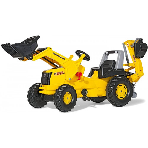 Rolly Toys 813117 Trattore a Pedali Junior New Holland Construction