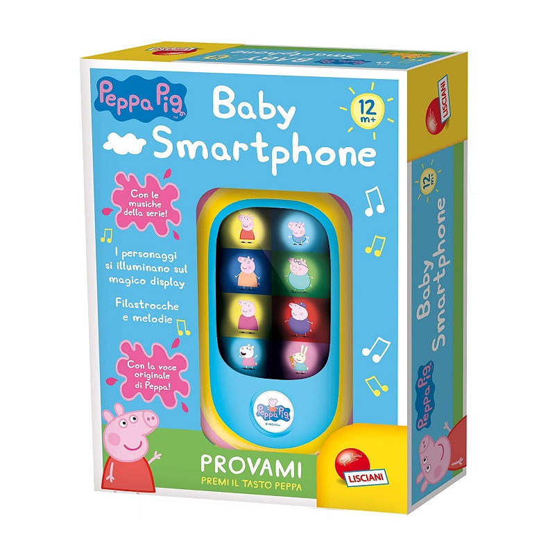Lisciani Peppa Pig Baby Smartphone LED