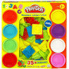 Hasbro 21018848 Play-Doh con stampini per lettere e numeri
