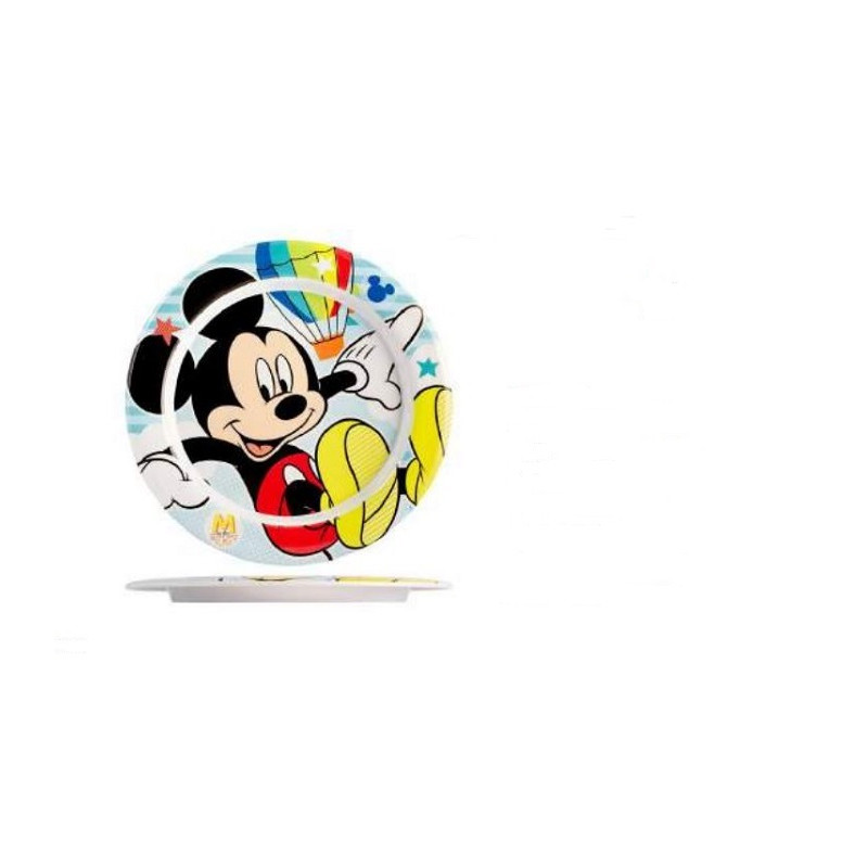 Lullabi Piatto Piano in Melamina Mickey Mouse