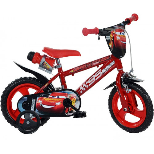 Dino Bikes Bici Bicicletta Cars Taglia 12 Bambino 3-5 Anni