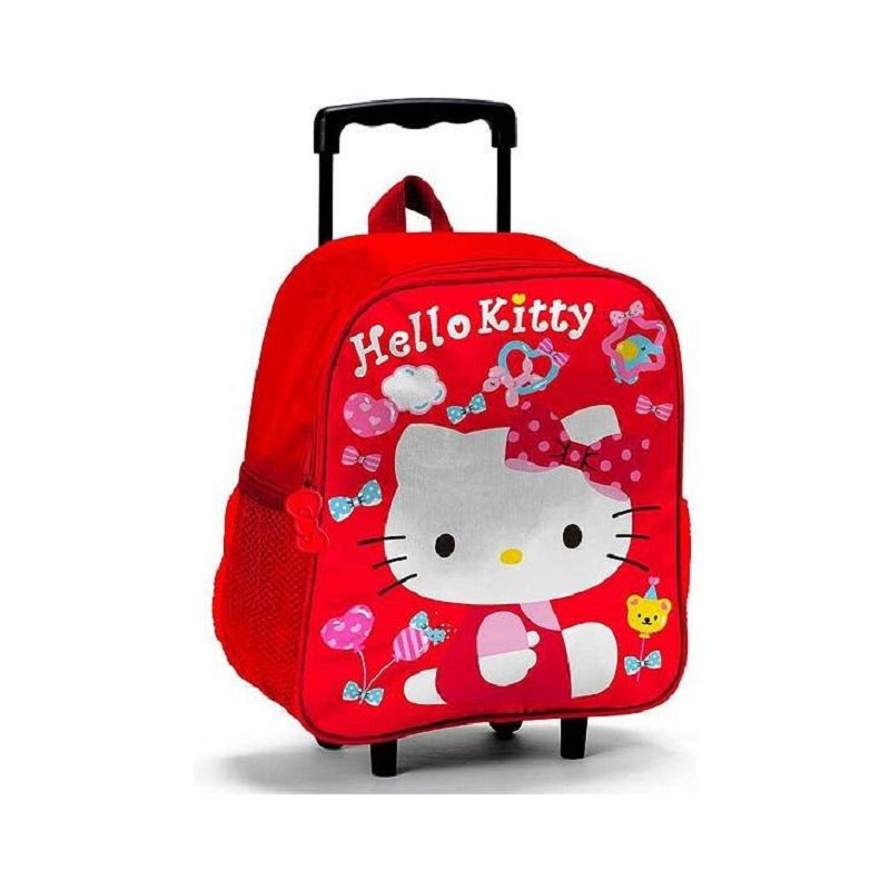 Coriex Zaino Trolley Hello Kitty per Scuola Materna Asilo CORIEX