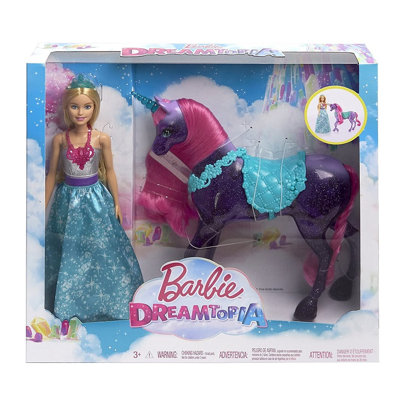 Barbie FPL89 Dreamtopia Bambola e unicorno