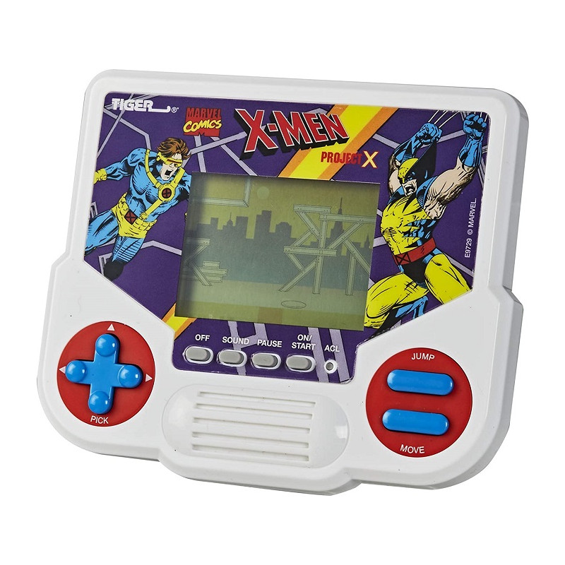 Tiger Electronics Marvel X-Men Project X Console Videogame tascabile