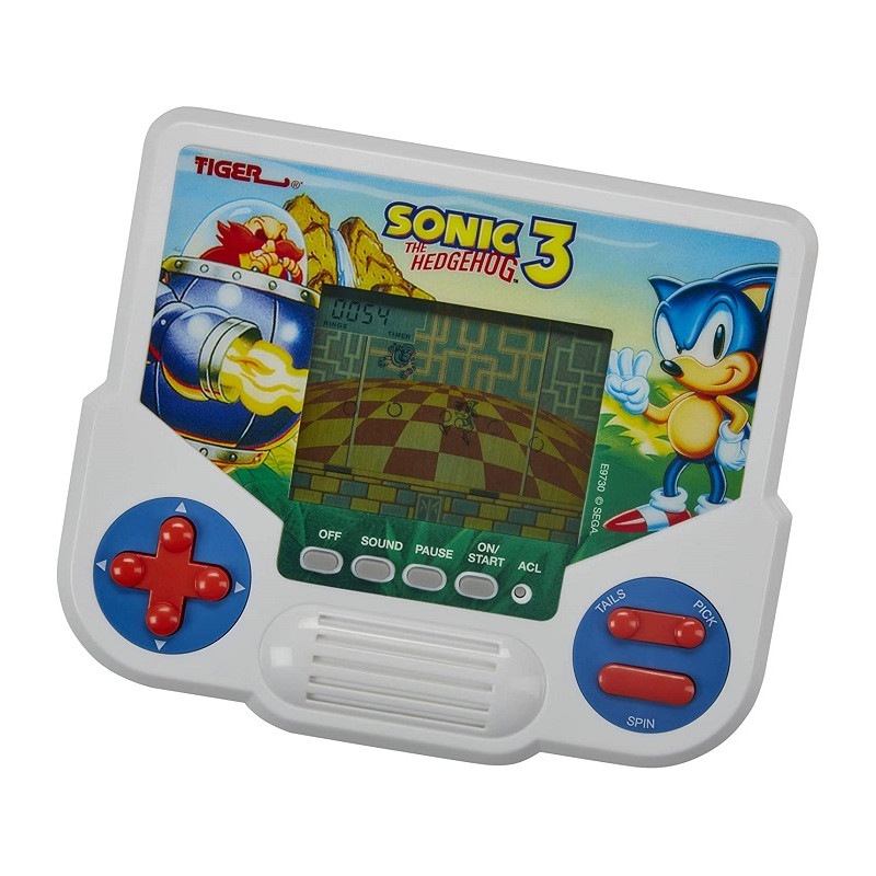 Tiger Electronics Sonic the Hedgehog 3 Console Videogame tascabile