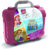Multiprint Disney Valigetta Travel Set Princess Album da Colorare, con Puzzle Set Timbri