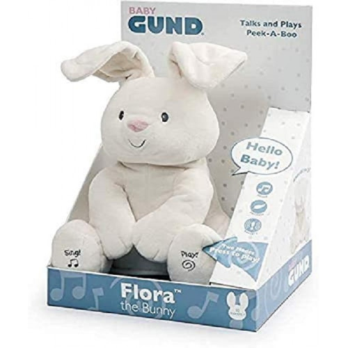 Gund 6054490 The Animated Bunny Flora Il Coniglio Animato