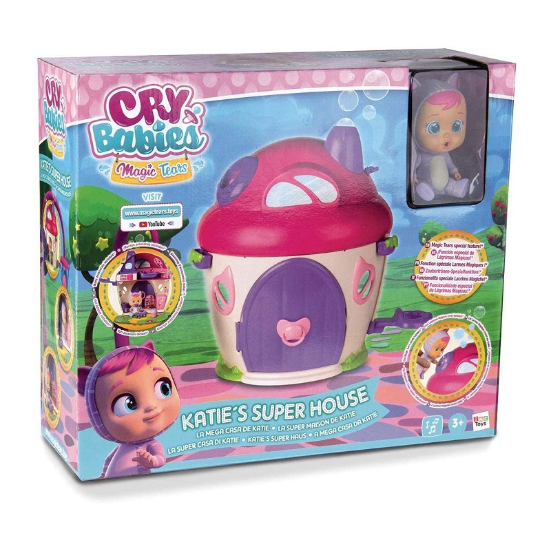 Imc Toys 97940 Cry Babies Playset Magic Tears Casa Magica di Katie 3+