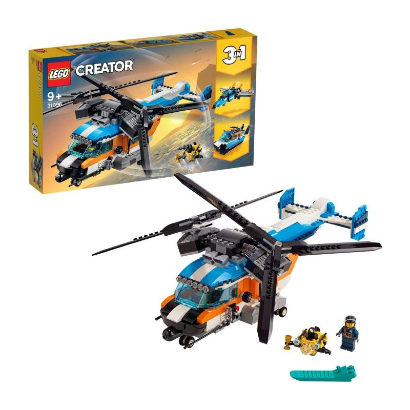 Lego Creator  Gioco per Bambini Elicottero Bi Rotore