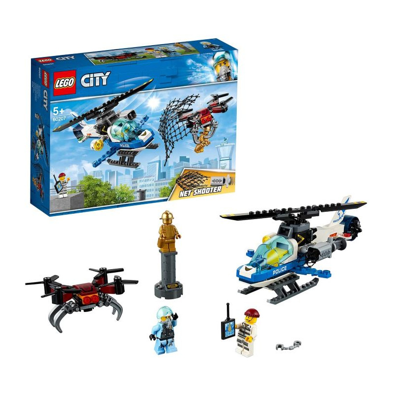 Lego City Polizia Aerea all'Inseguimento del Drone