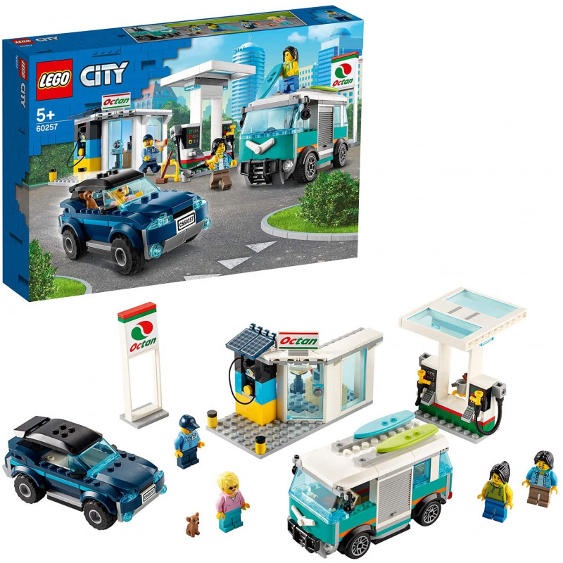 LEGO City Turbo Wheels Stazione di Servizio con Negozio