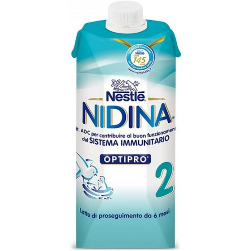 Nidina Latte 2 Liquido 6 Confezioni da 500ml
