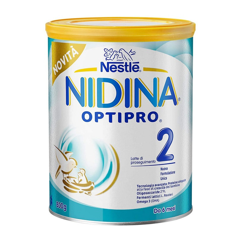 Nestlé Nidina OPTIPRO 2 HM-O da 6 Mesi Latte di Proseguimento in Po