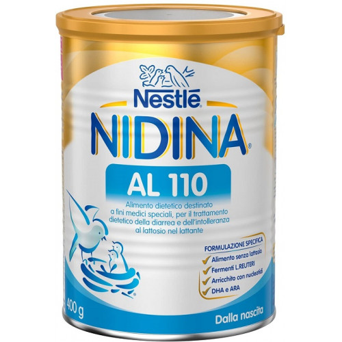 Nestlé Nidina Al 110 Dalla Nascita Alimento Dietetico 400 g