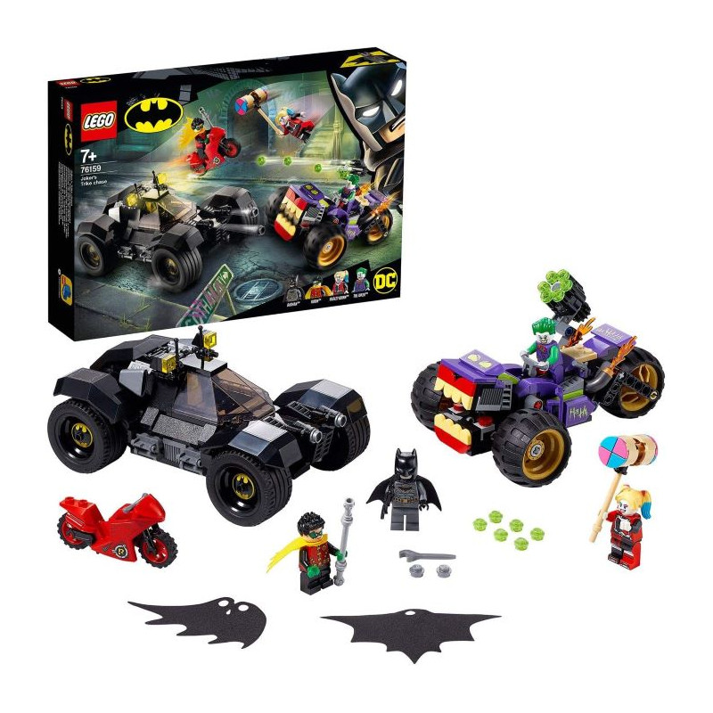 Lego DC Batman All’inseguimento del tre-ruote di Joker