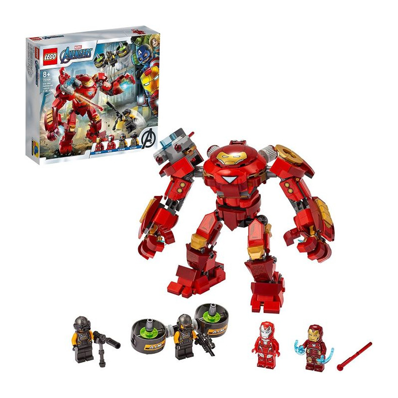 Lego Super Heroes Iron Man Hulkbuster Contro l’Agente A.I.M