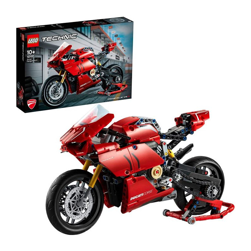Lego Ducati Panigale V4 R Superbike collezionabili da esposizione