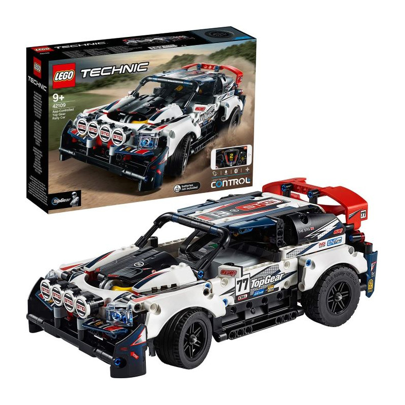 Lego R-Car Auto da Rally Top Gear Telecomandata tramite l'App CONTROL+