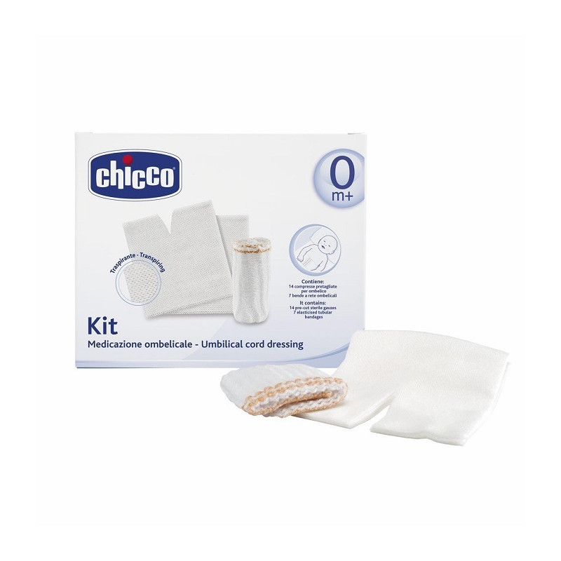 Chicco Kit Per Medicazione Ombelicale, 0m+