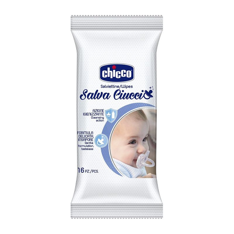 Chicco Salviettine Igienizzanti 16 Pezzi Bianco