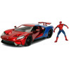 Simba Toys Marvel Ford GT in Scala 1:24 con Personaggio di Spiderman