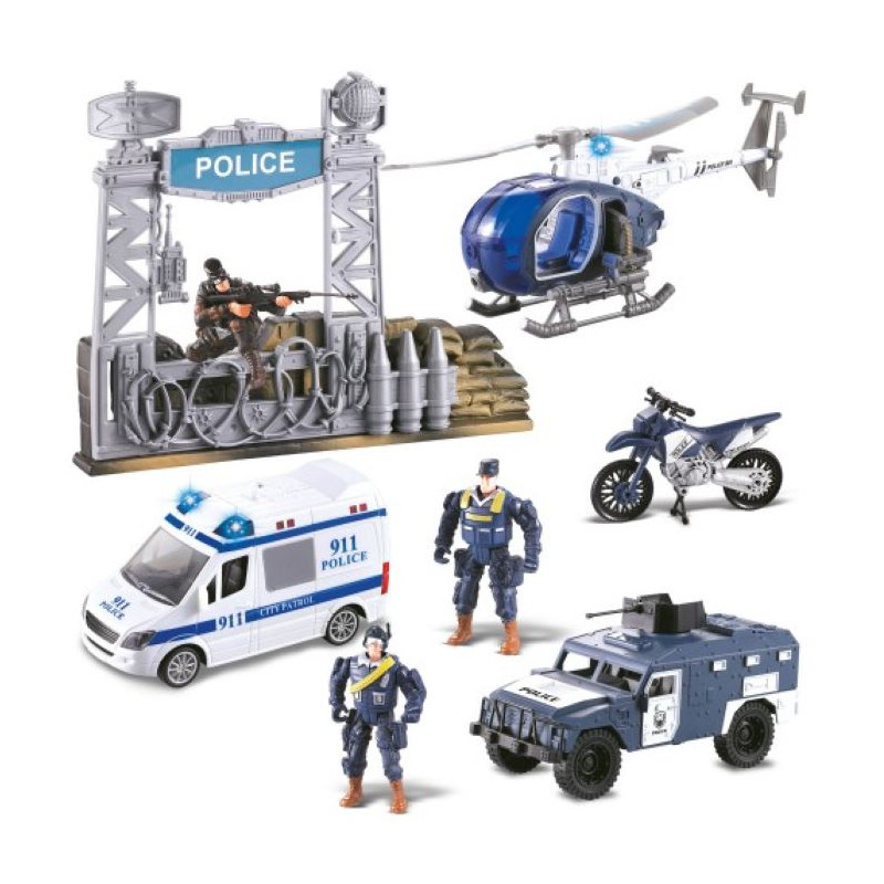 Giocheria Eroi Playset Police