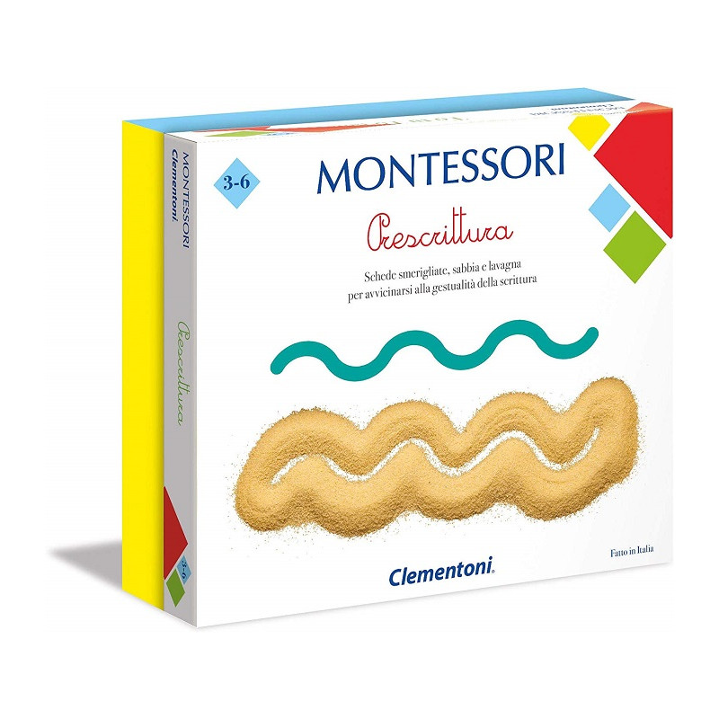 Clementoni Montessori Prescrittura Gioco educativo