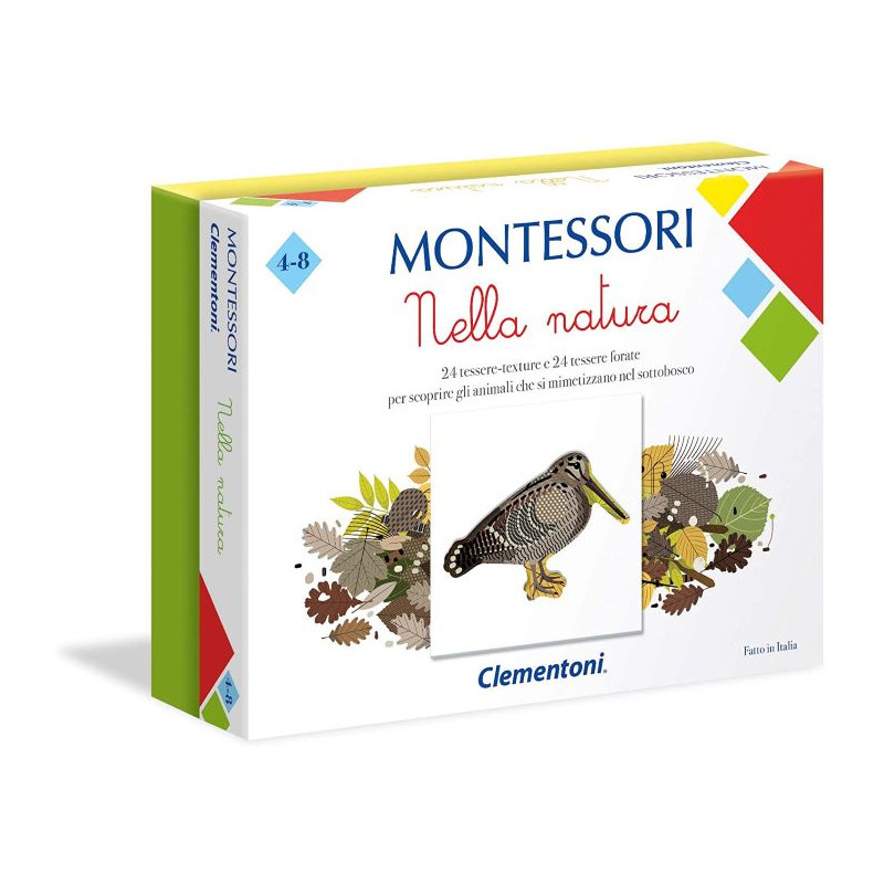 Clementoni Natura Made in Italy Gioco educativo Montessori Bambino
