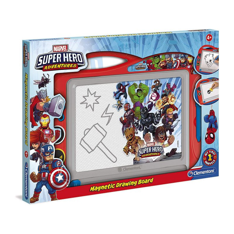 Clementoni Super Hero Adventures Marvel Avengers Lavagna Magnetica