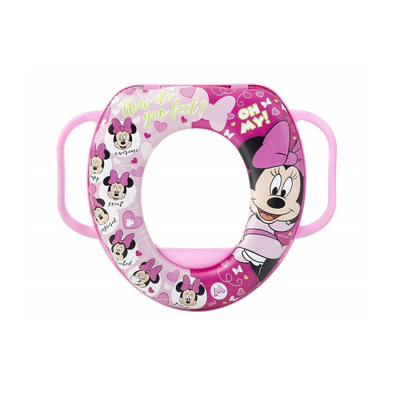 Lulabi Riduttore WC Disney Minnie con Manico Plastica