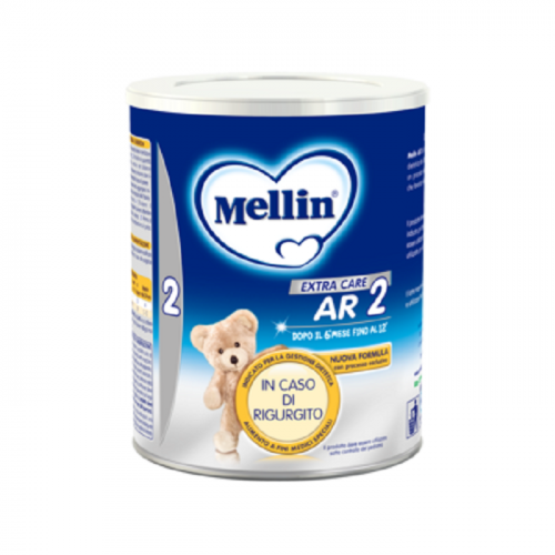 Mellin Latte AR 2 per lattanti di patologia da reflusso gastro-esofageo Indicato dopo il 6° mese e f