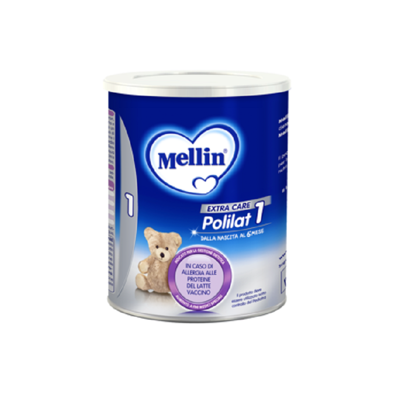 Mellin Latte Polilat 1 per lattanti con allergia alle proteine del latte vaccino 400gr Polvere