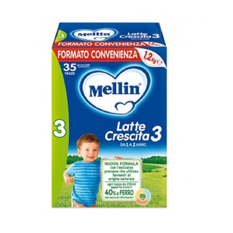 Mellin Latte 3 Polvere Confezione da 1200 gr MELLIN