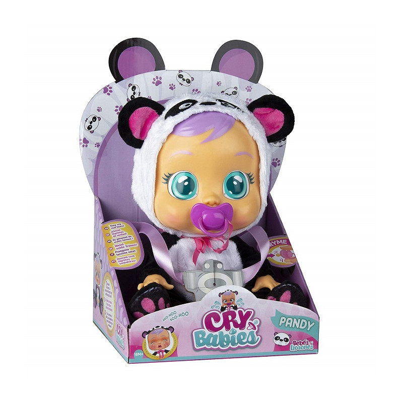 IMC Toys Cry Babies Bebé Piagnucolosi Pandy
