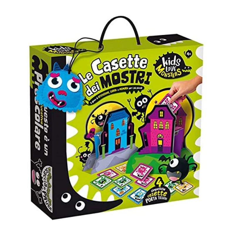 Lisciani Giochi Kids Love Monsters Le Casette dei Mostri Gioco
