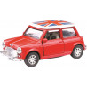 New Ray a Mini Cooper Vintage Scala 1:32 Die Cast Rosso