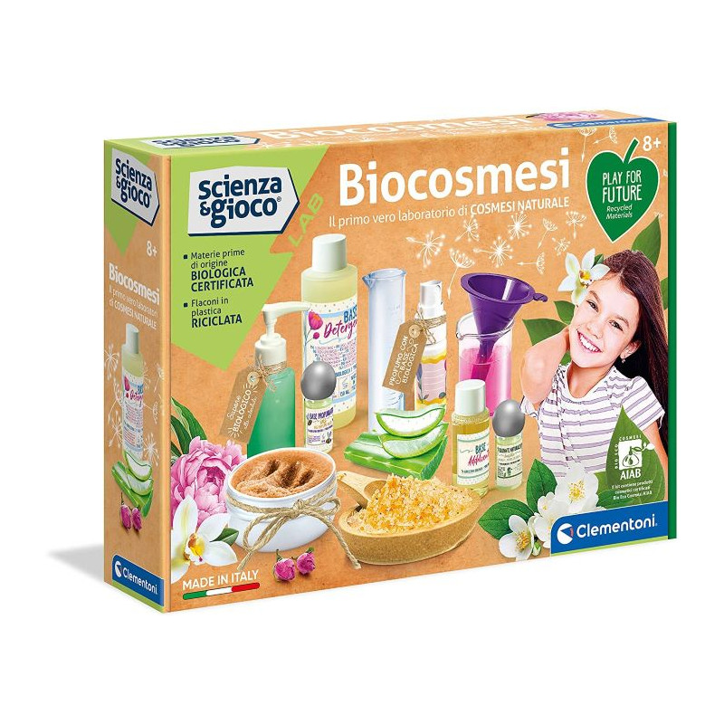 Clementoni Science & Play Lab La Biocosmesi Play for Future Made in Italy Gioco scientifico
