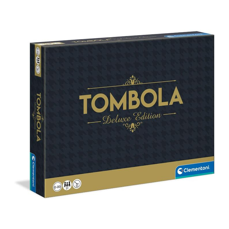 Clementoni Tombola Deluxe Giochi di società Versione in Italiano