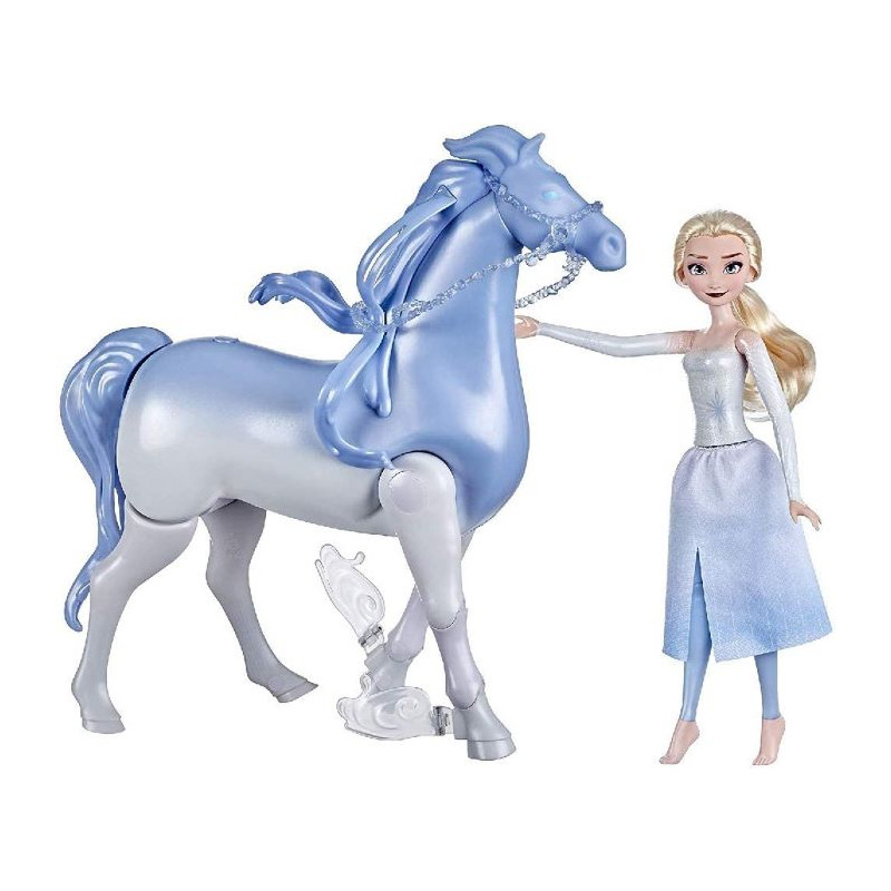 Hasbro Frozen 2 Elsa e Il Cavallo Nokk Elettronico