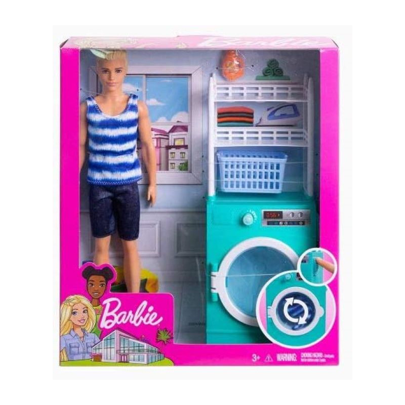Toys One Mattel Barbie Ken e la Sua Lavatrice TOYS ONE