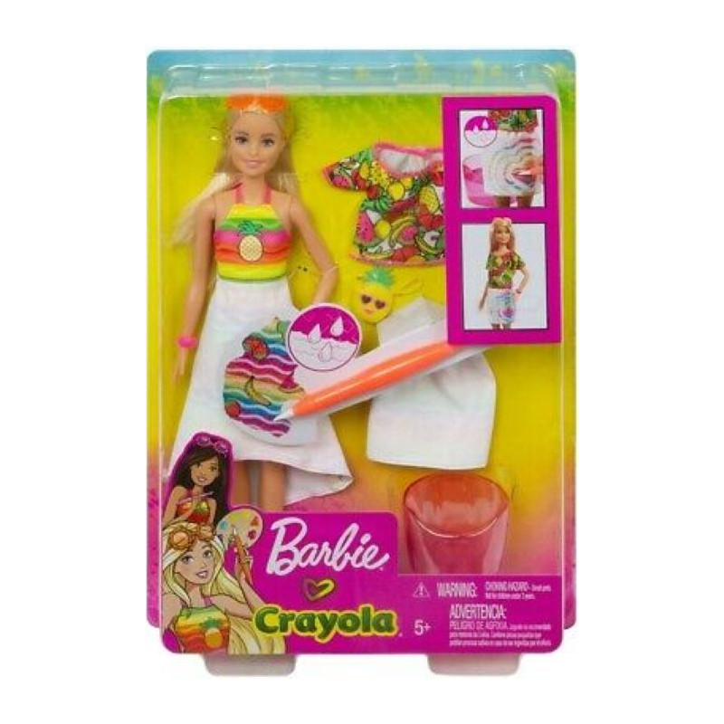 Toys One Barbie Crayola H2O Doll