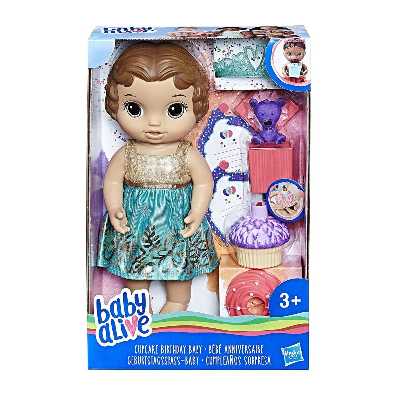 Toys One Baby Alive Cupcake Birthday Baby Doll